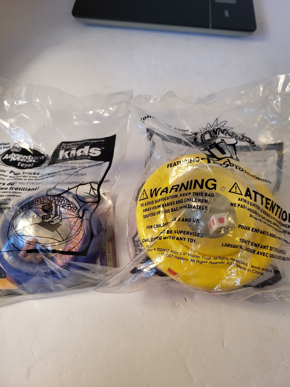 2 Y2K Arbys Kids Meal Toys New In Pkg